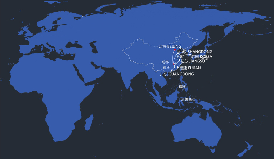 营销网络地图